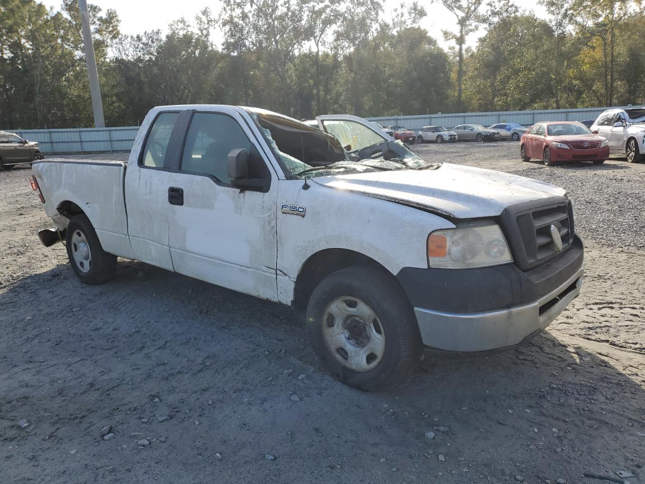 2008 Ford F-150 VIN 1FTRX12W88FC18836 Copart auction photo, top/roof / rear end damage thumbnail 4