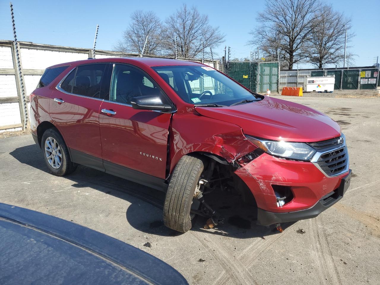 2019 Chevrolet Equinox VIN 3GNAXTEV2KS620826 Copart auction photo, front end damage thumbnail 4