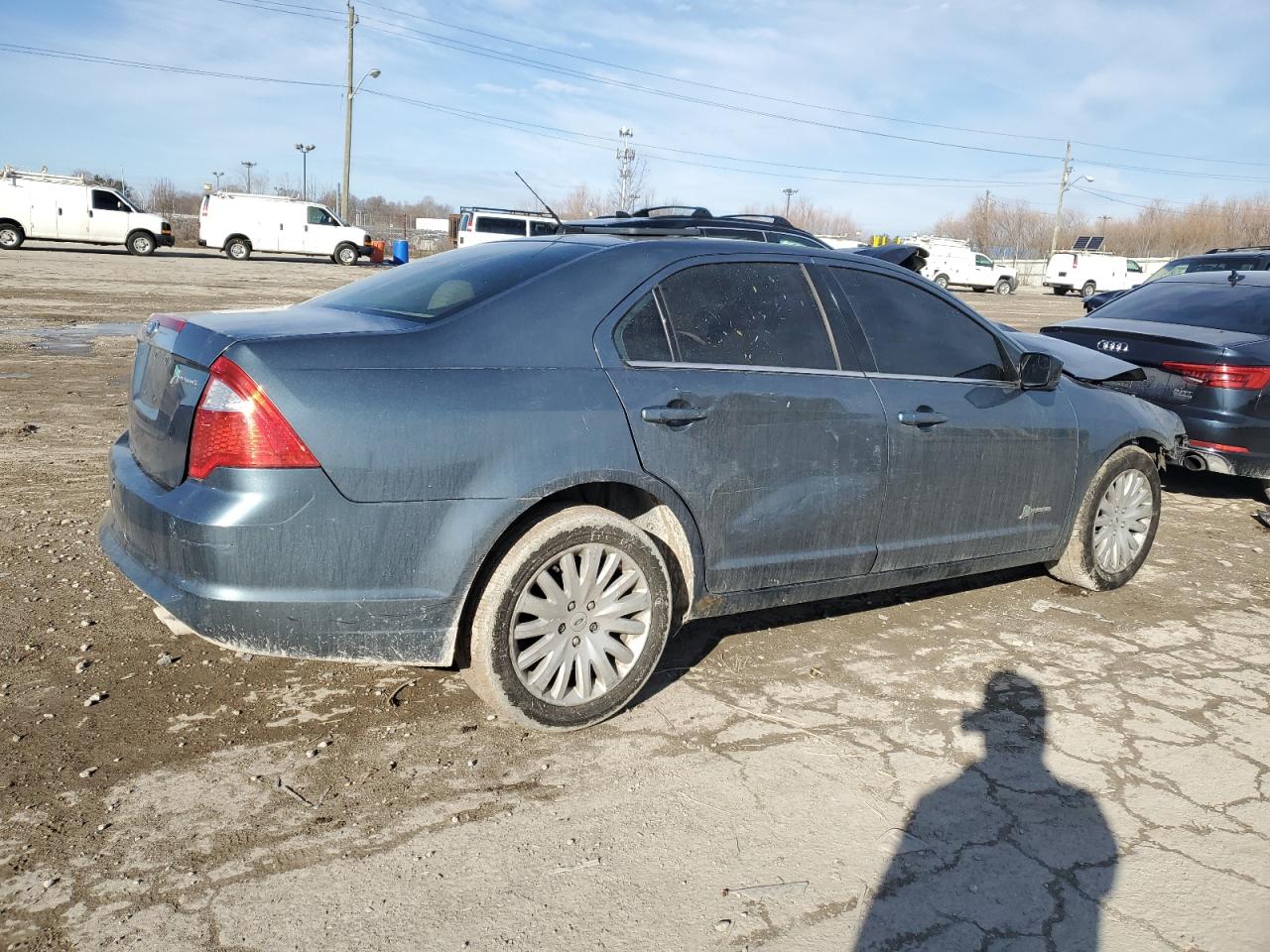2012 Ford Fusion VIN 3FADP0L3XCR245191 Copart auction photo, front end / mechanical damage thumbnail 3