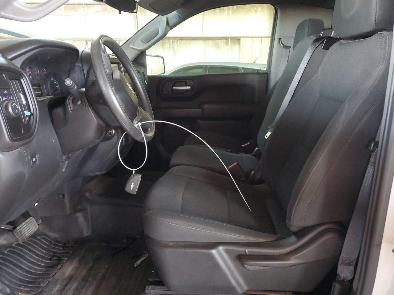 2022 Chevrolet Silverado VIN 3GCNAAEDXNG603660 Copart auction photo, front end damage thumbnail 7
