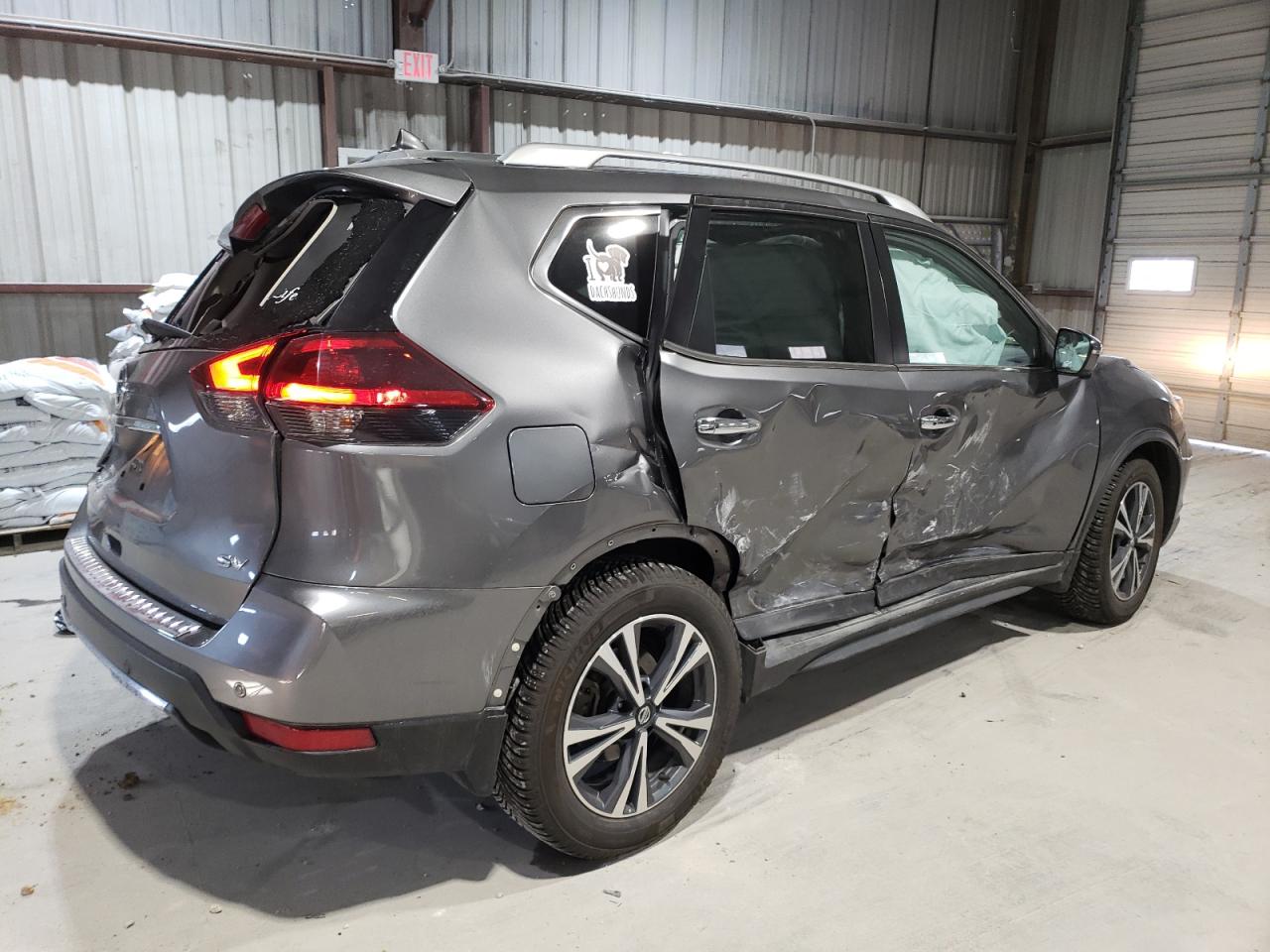 2020 Nissan Rogue VIN JN8AT2MT4LW000987 Copart auction photo, all over damage thumbnail 3