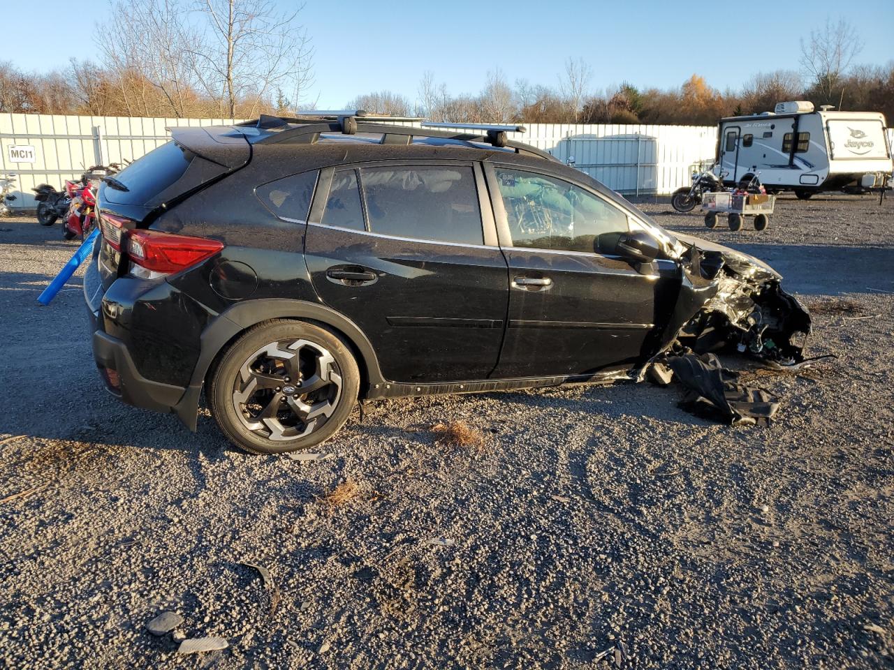 2021 Subaru XV VIN JF2GTHNC0M8230525 Copart auction photo, rollover damage thumbnail 3