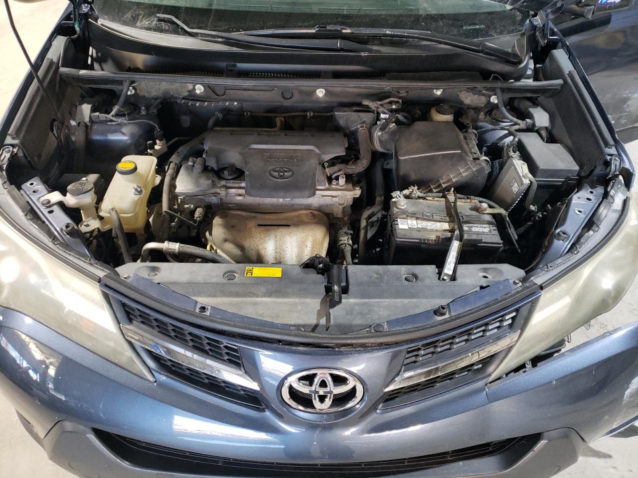 2013 Toyota RAV 4 VIN 2T3BFREVXDW117795 Copart auction photo, undercarriage / front end damage thumbnail 14