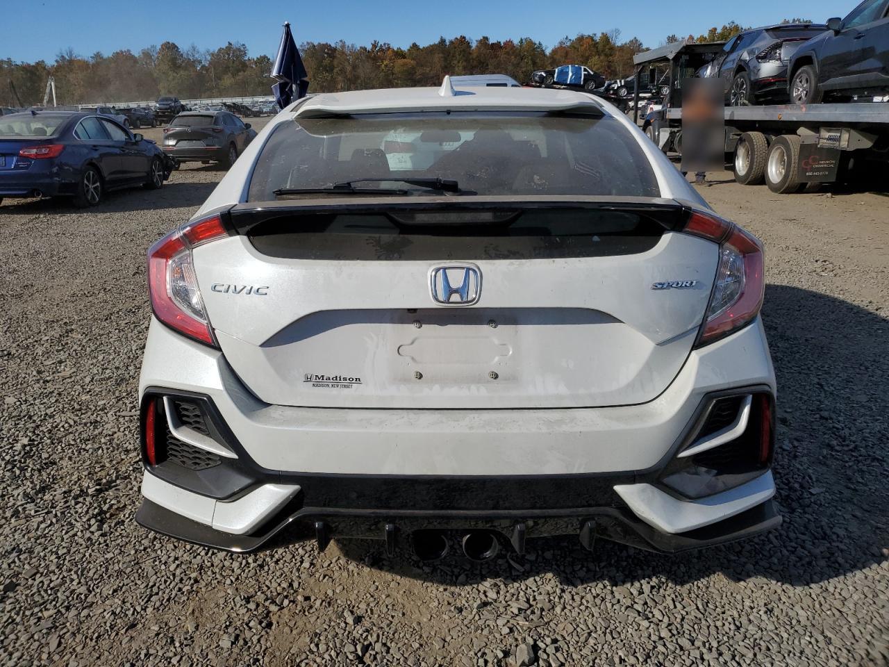 2021 Honda Civic VIN SHHFK7H48MU404027 Copart auction photo, front end damage thumbnail 6