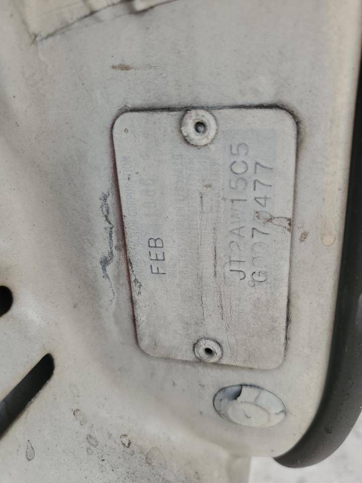 1986 Toyota MR2 VIN JT2AW15C2G0049232 Copart auction photo, front end / all over damage thumbnail 12