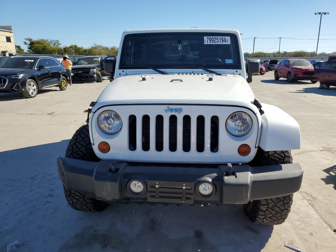 2013 Jeep Wrangler VIN 1C4BJWCG9DL612316 Copart auction photo, side damage thumbnail 5
