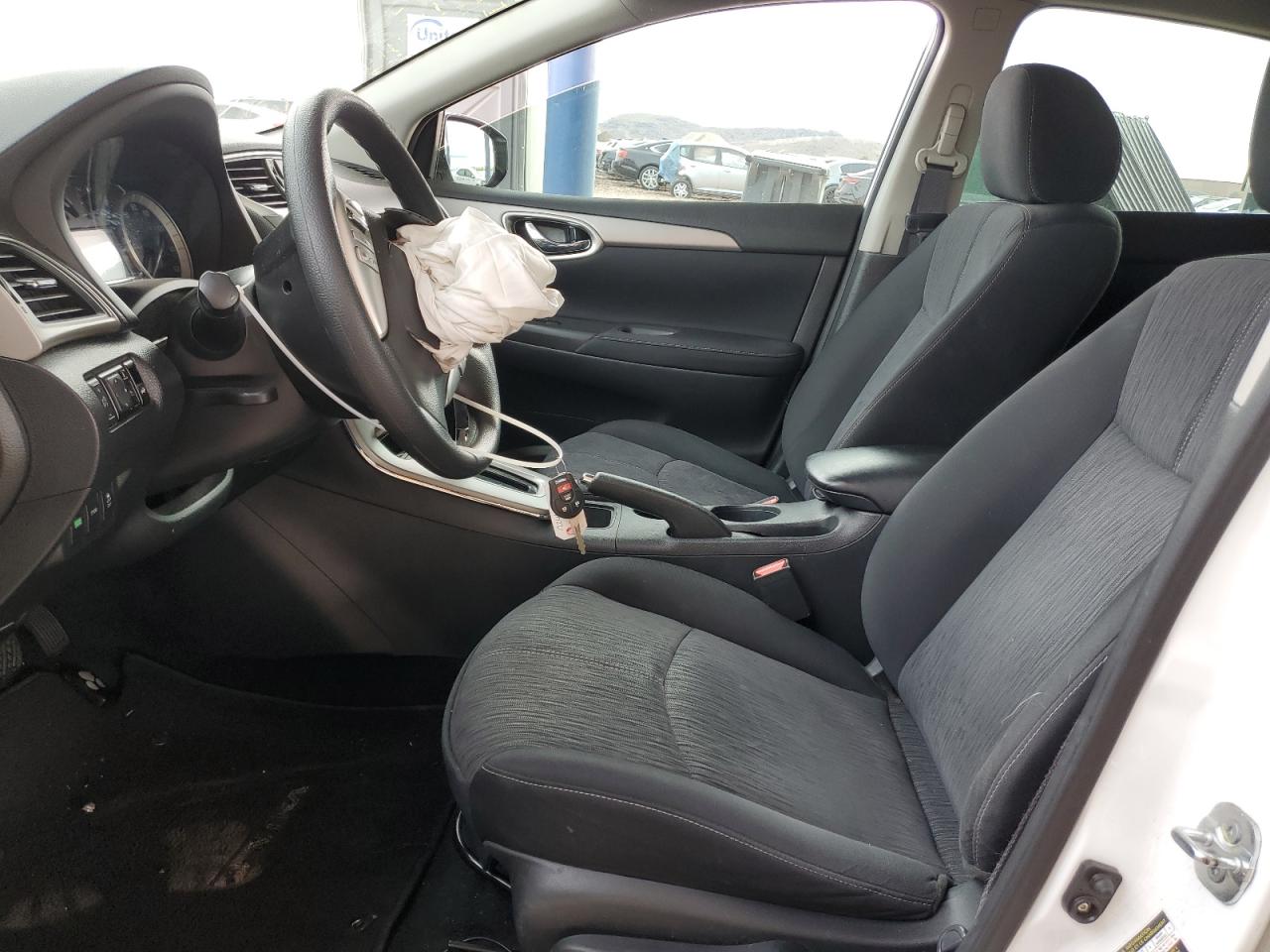 2014 Nissan Sentra VIN 3N1AB7AP9EL656603 Copart auction photo, front end / side damage thumbnail 7