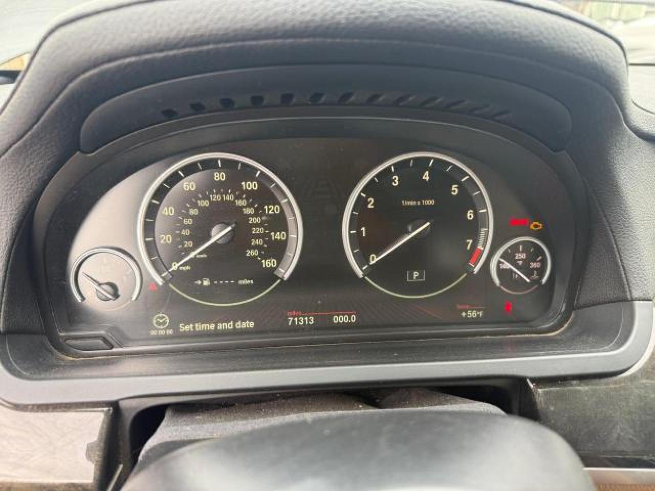2012 BMW 7er VIN WBAKA8C5XCDX01120 Copart auction photo, normal wear / minor dent/scratches damage thumbnail 8