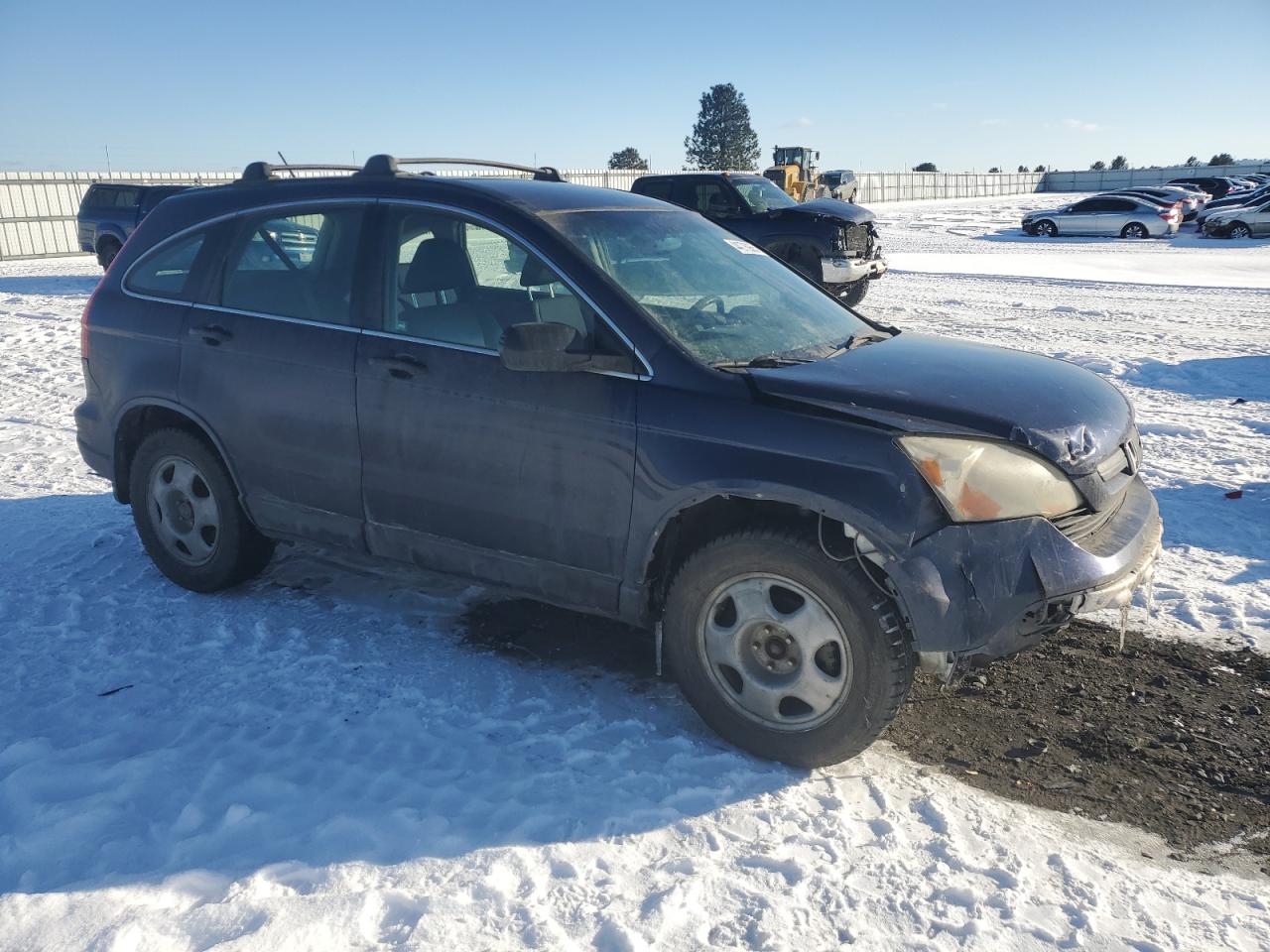 2007 Honda CR-V VIN JHLRE38387C015320 Copart auction photo, front end damage thumbnail 4