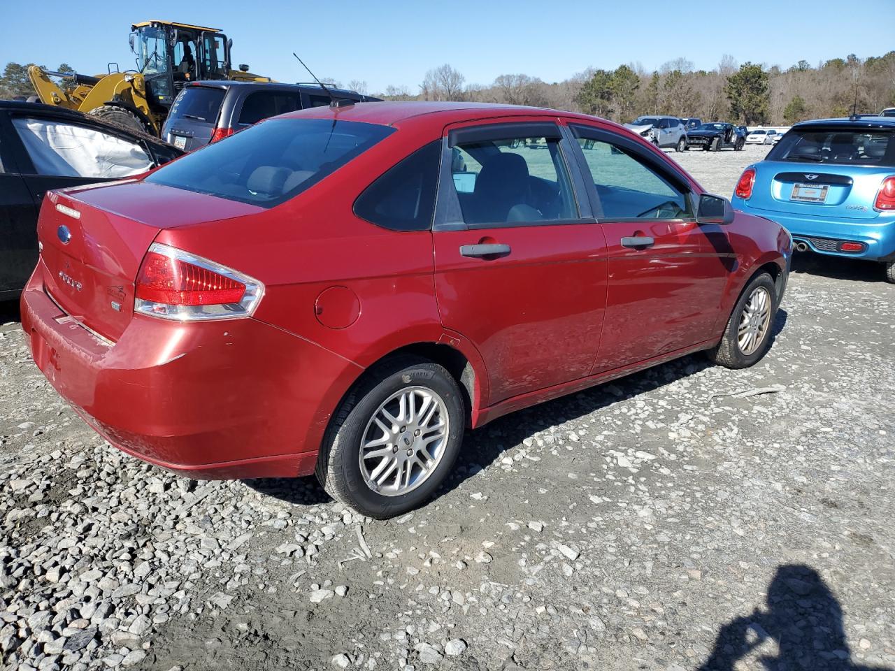 2009 Ford Focus VIN 1FAHP35N69W268720 Copart auction photo, undercarriage damage thumbnail 3