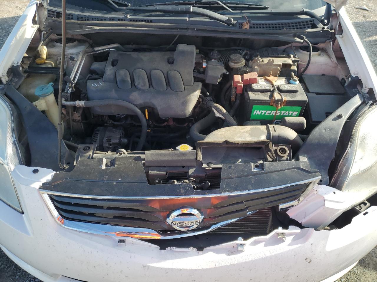 2011 Nissan Sentra VIN 3N1AB6AP6BL663093 Copart auction photo, front end damage thumbnail 11