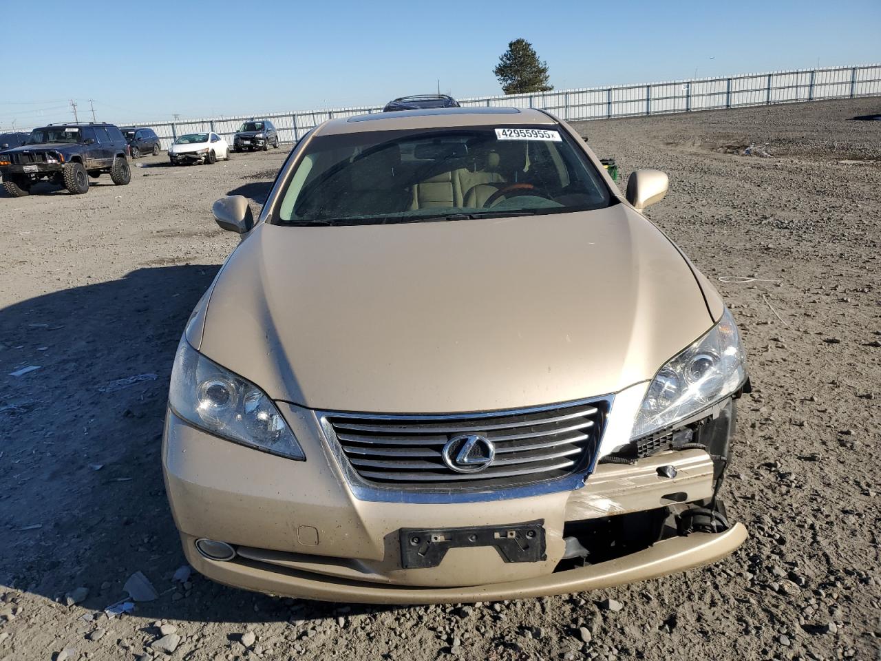 2007 Lexus ES VIN JTHBJ46GX72050189 Copart auction photo, all over damage thumbnail 5