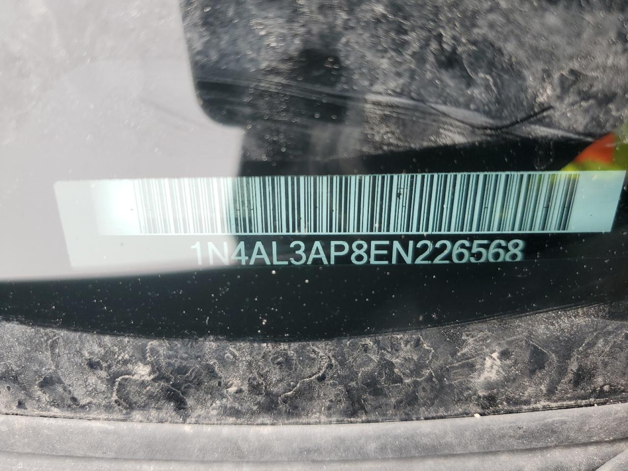 2014 Nissan Altima VIN 1N4AL3AP8EN226568 Copart auction photo, front end damage thumbnail 14