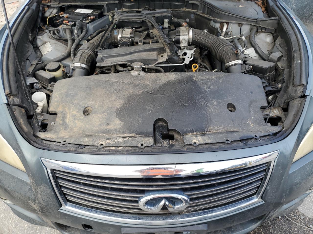 2011 Infiniti M VIN JN1AY1AP3BM520058 Copart auction photo, front end damage thumbnail 11
