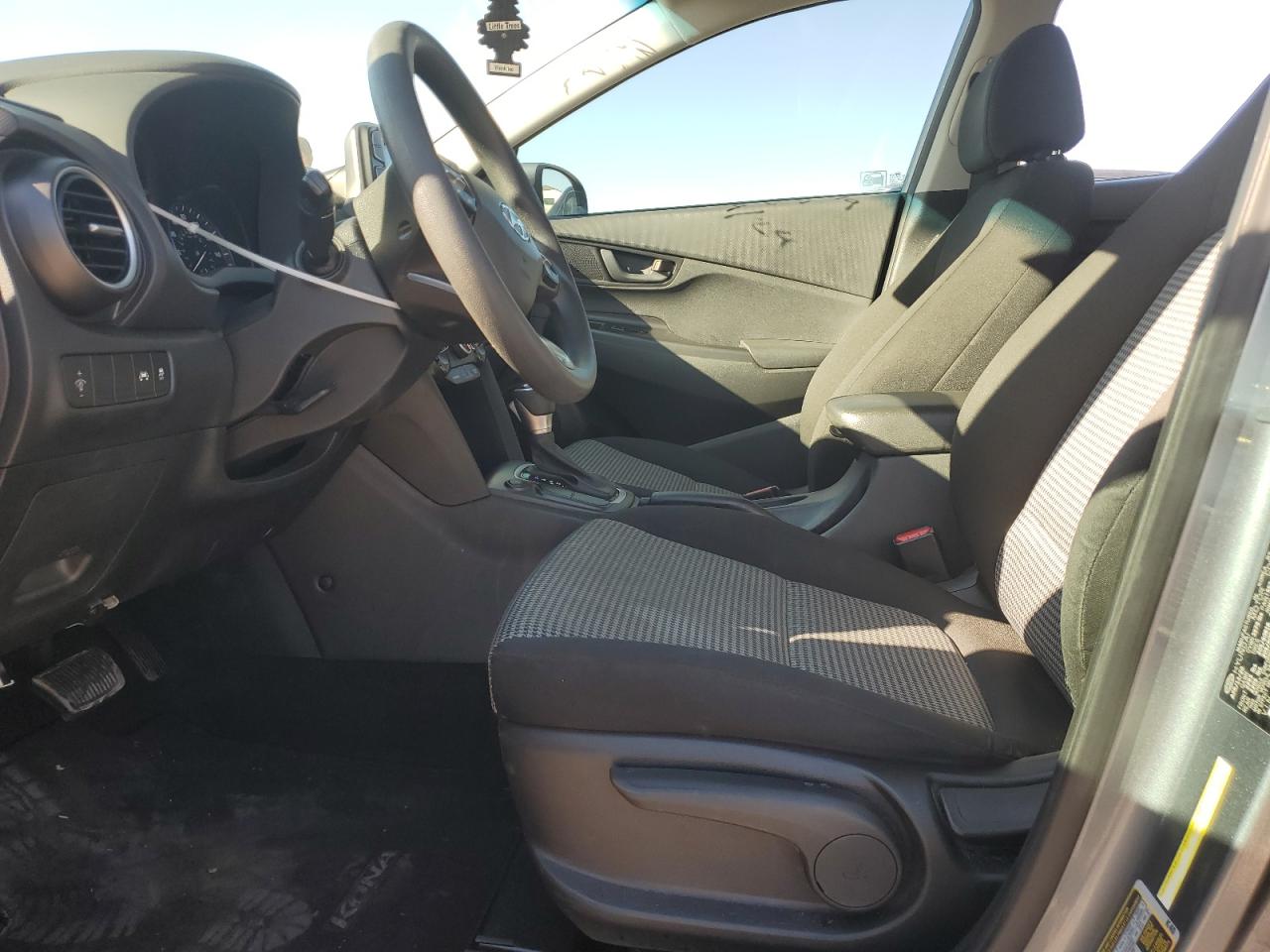 2020 Hyundai Kona VIN KM8K12AA6LU591243 Copart auction photo, side damage thumbnail 7