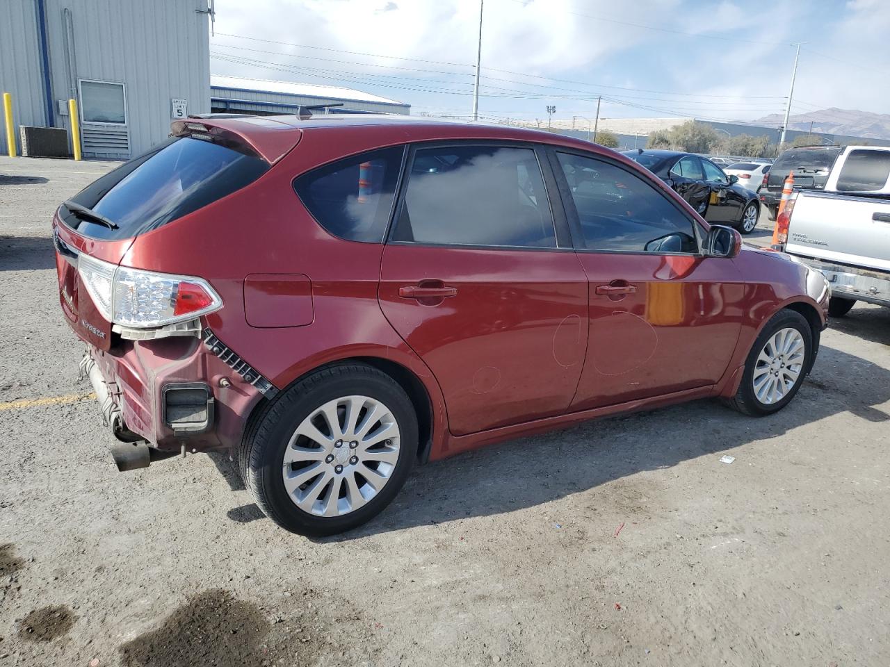 2010 Subaru Impreza VIN JF1GH6B62AH805762 Copart auction photo, front end / rear end damage thumbnail 3