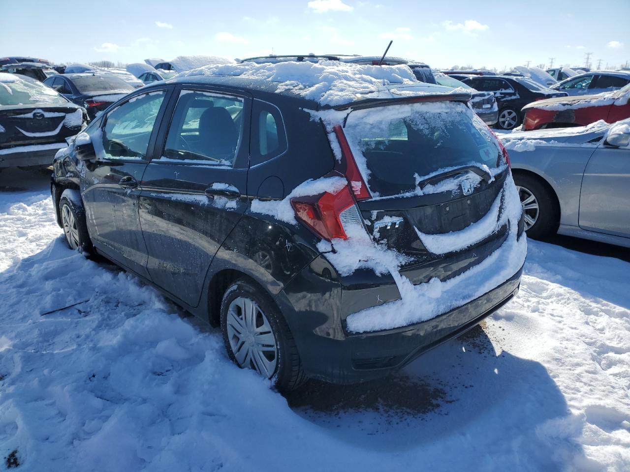 2020 Honda Fit VIN 3HGGK5H43LM705438 Copart auction photo, all over / mechanical damage thumbnail 2