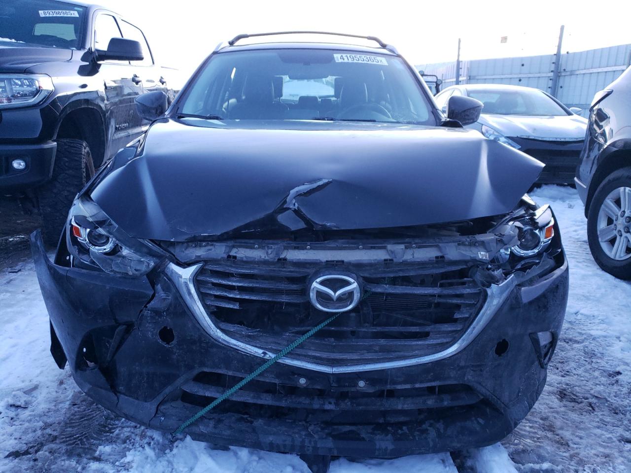 2016 Mazda CX-3 VIN JM1DKBC71G0112431 Copart auction photo, front end / minor dent/scratches damage thumbnail 5