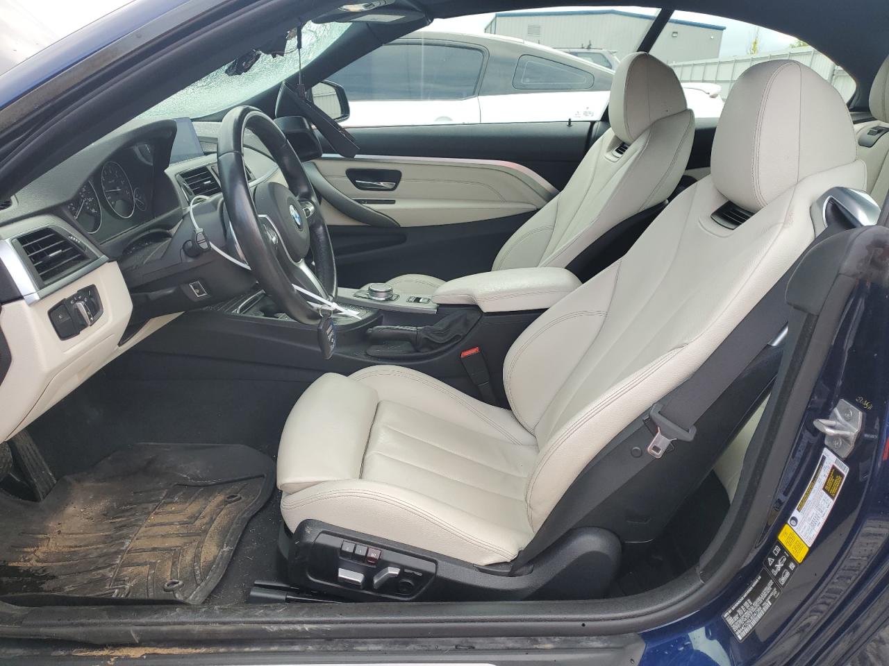 2018 BMW 4er VIN WBA4Z7C50JED47369 Copart auction photo, front end damage thumbnail 7