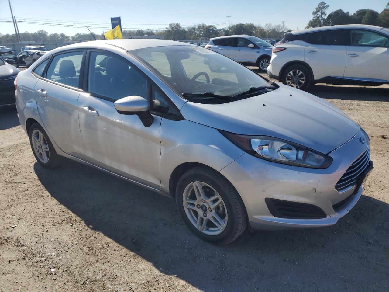 2017 Ford Fiesta VIN 3FADP4BJ0HM152661 Copart auction photo, front end damage thumbnail 4