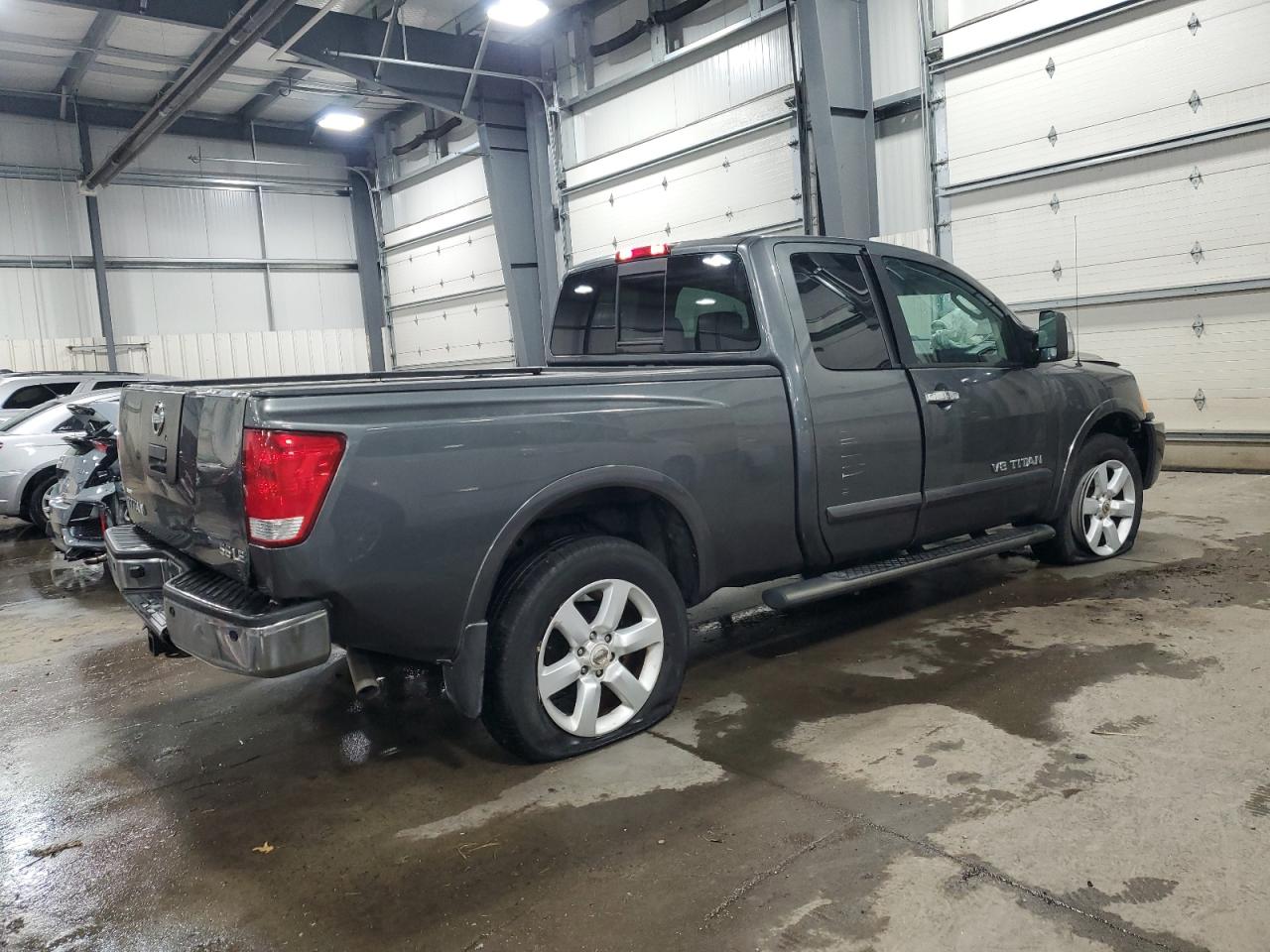 2008 Nissan Titan VIN 1N6AA06C28N307314 Copart auction photo, all over damage thumbnail 3