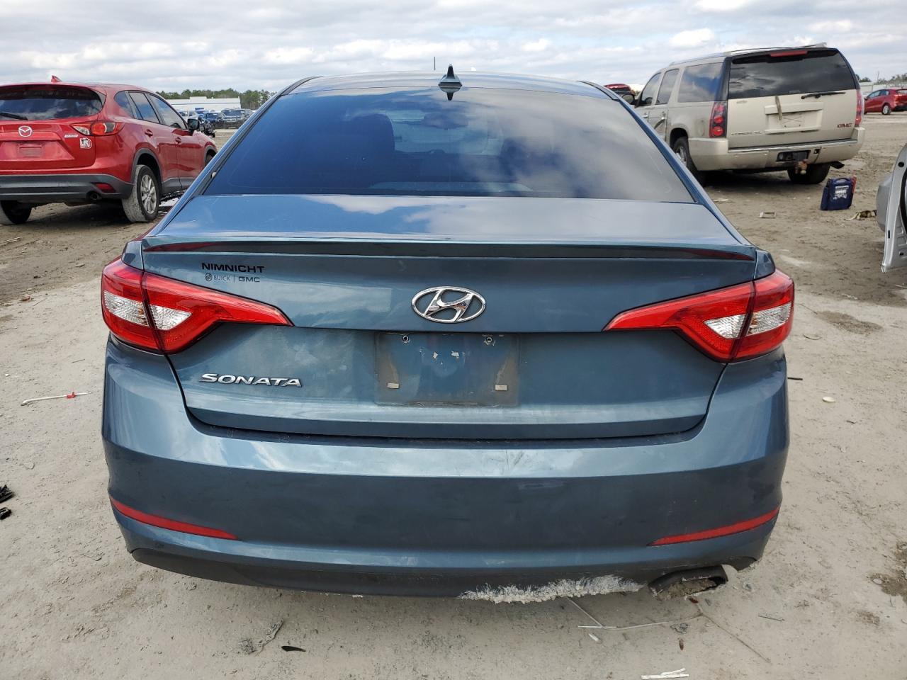 2016 Hyundai Sonata VIN 5NPE24AF5GH299525 Copart auction photo, all over / mechanical damage thumbnail 6