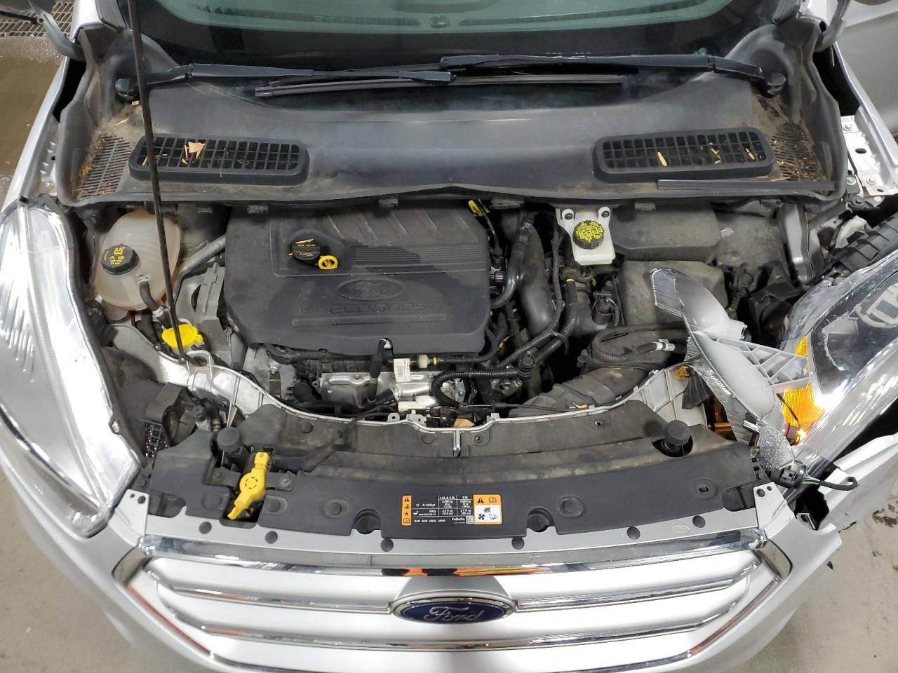 2017 Ford Escape VIN 1FMCU0GD2HUE96431 Copart auction photo, front end / rear end damage thumbnail 12
