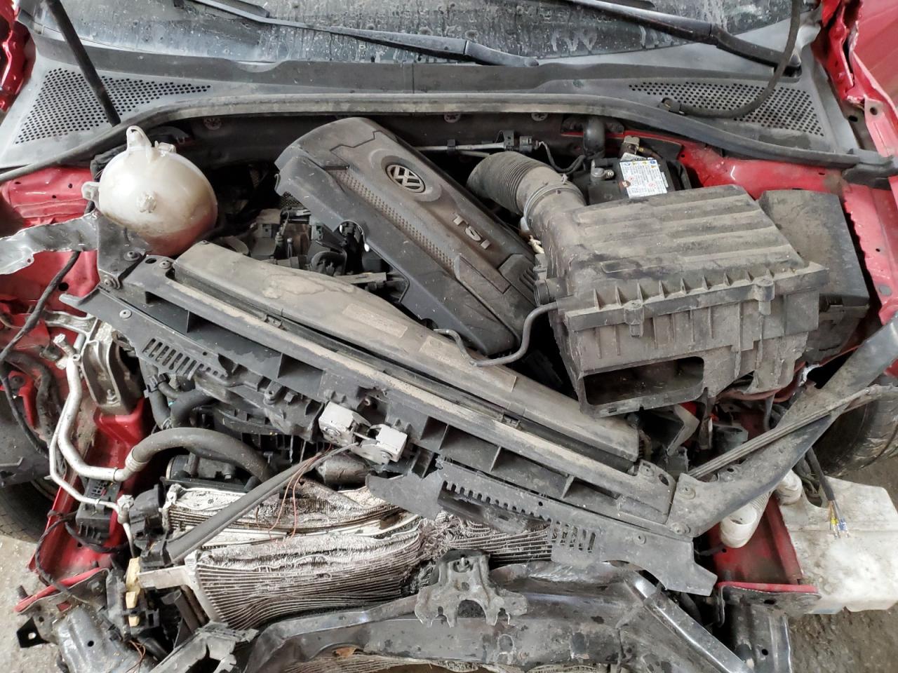 2019 Volkswagen Golf VIN 3VWH17AU4KM501285 Copart auction photo, all over / undercarriage damage thumbnail 11