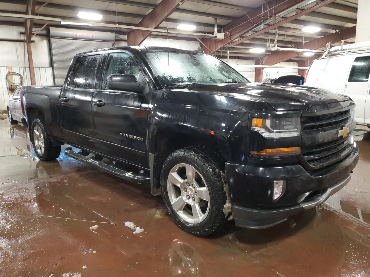 2018 Chevrolet Silverado VIN 1GCUKREC9JF150822 Copart auction photo, side / rear end damage thumbnail 4