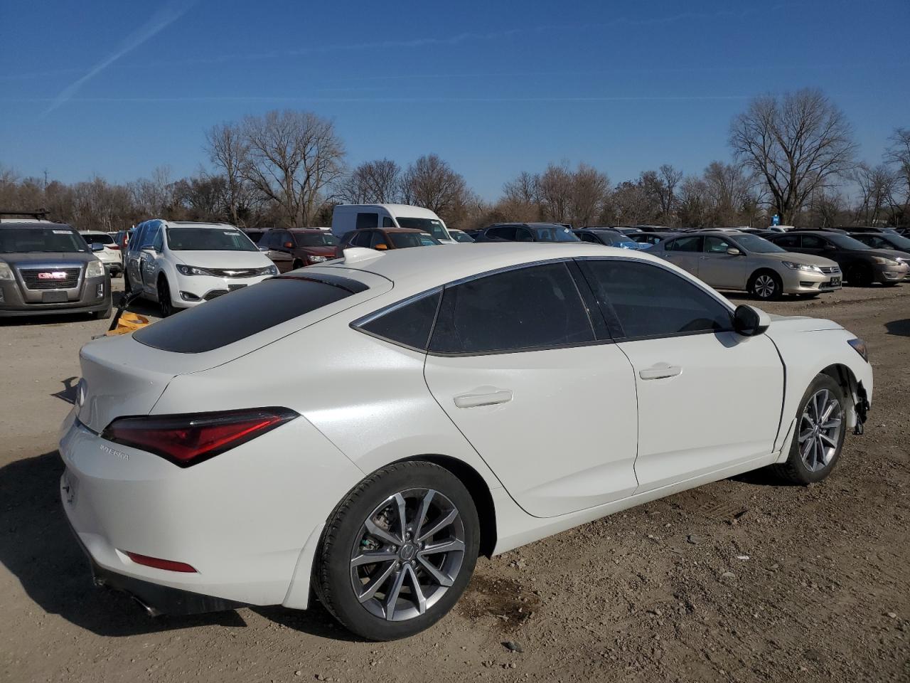 2023 Acura Integra VIN 19UDE4H24PA028003 Copart auction photo, front end / undercarriage damage thumbnail 3