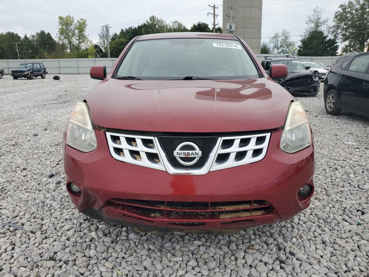 2013 Nissan Rogue VIN JN8AS5MV1DW649993 Copart auction photo, front end damage thumbnail 5