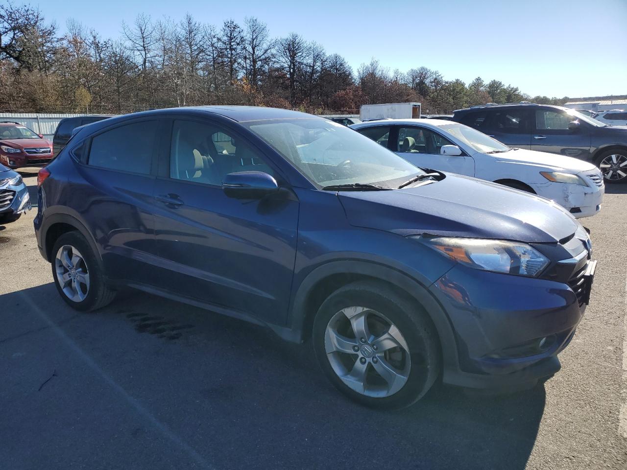 2017 Honda HR-V VIN 3CZRU6H54HM728924 Copart auction photo, rear end damage thumbnail 4