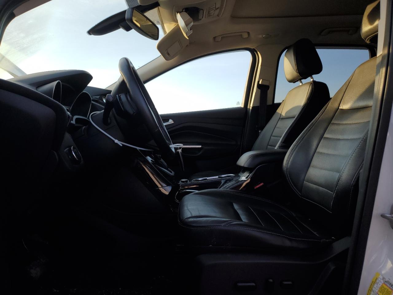 2014 Ford Escape VIN 1FMCU9J91EUD53684 Copart auction photo, side / front end damage thumbnail 7