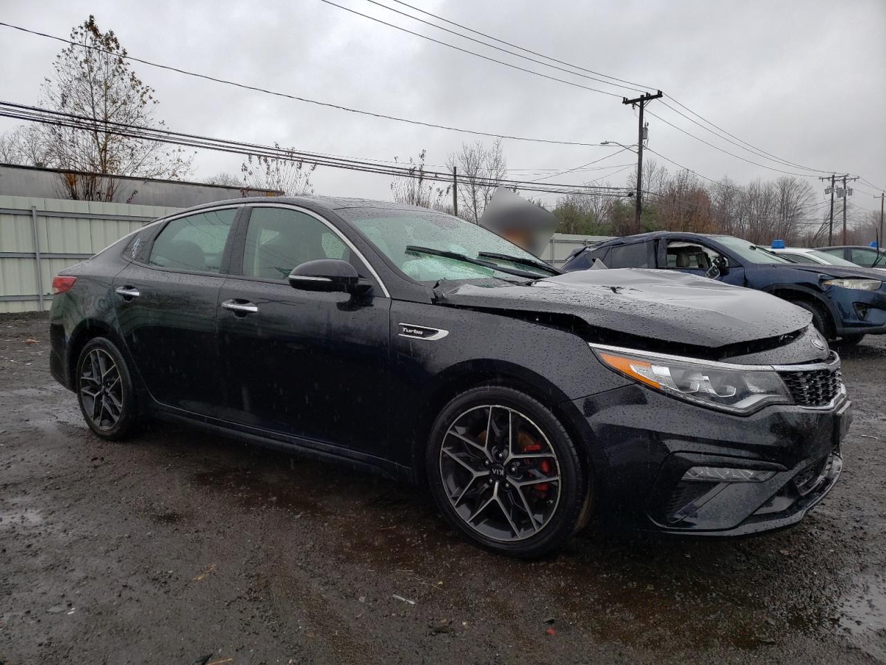 2018 KIA Optima VIN 5XXGW4L23KG327706 Copart auction photo, front end / minor dent/scratches damage thumbnail 4
