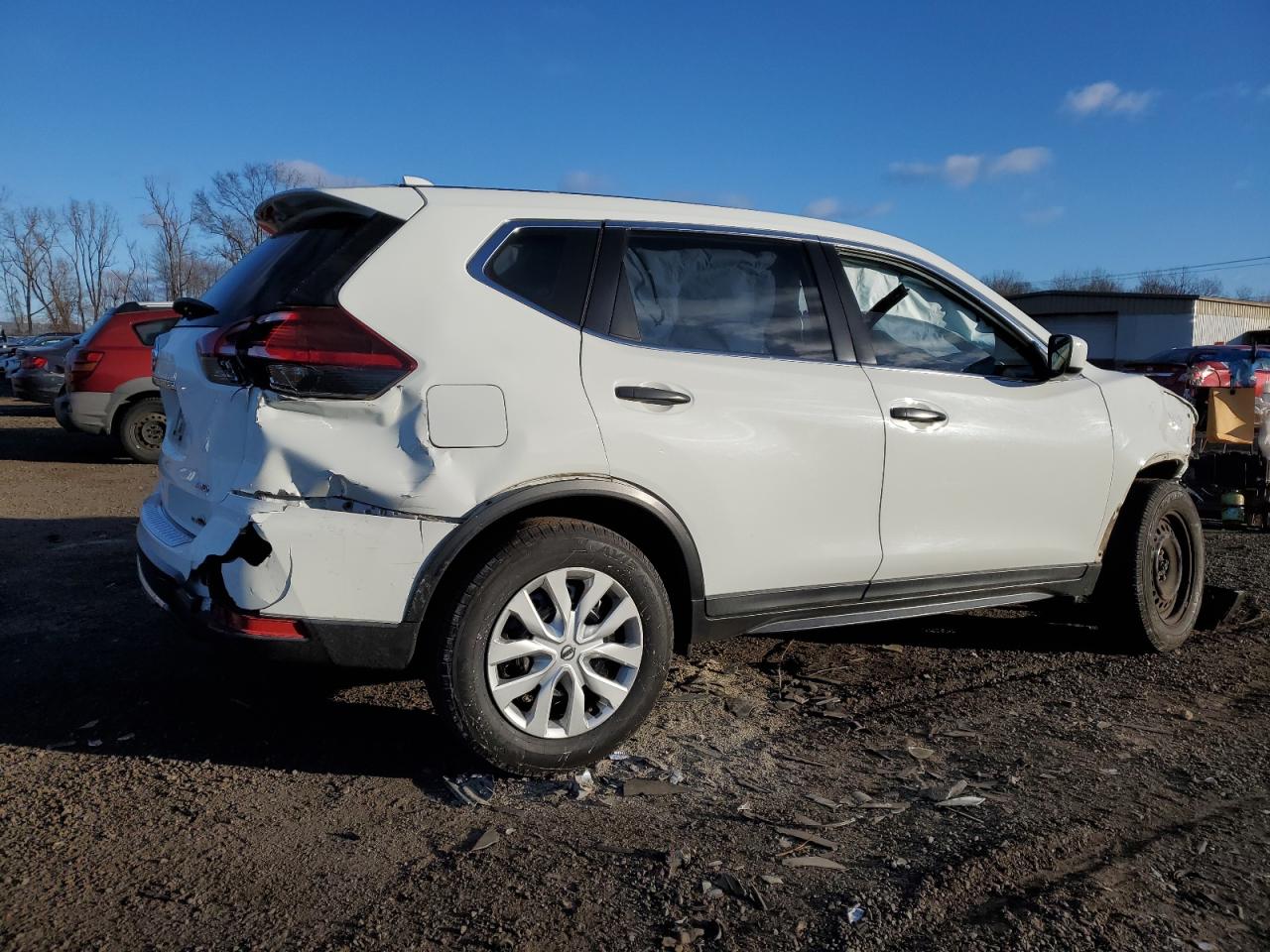 2020 Nissan Rogue VIN KNMAT2MV7LP531835 Copart auction photo, front end / rear end damage thumbnail 3