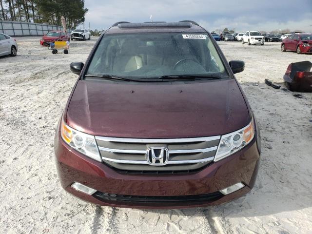2013 Honda Odyssey VIN 5FNRL5H91DB066031 Copart auction photo, rear end damage thumbnail 5