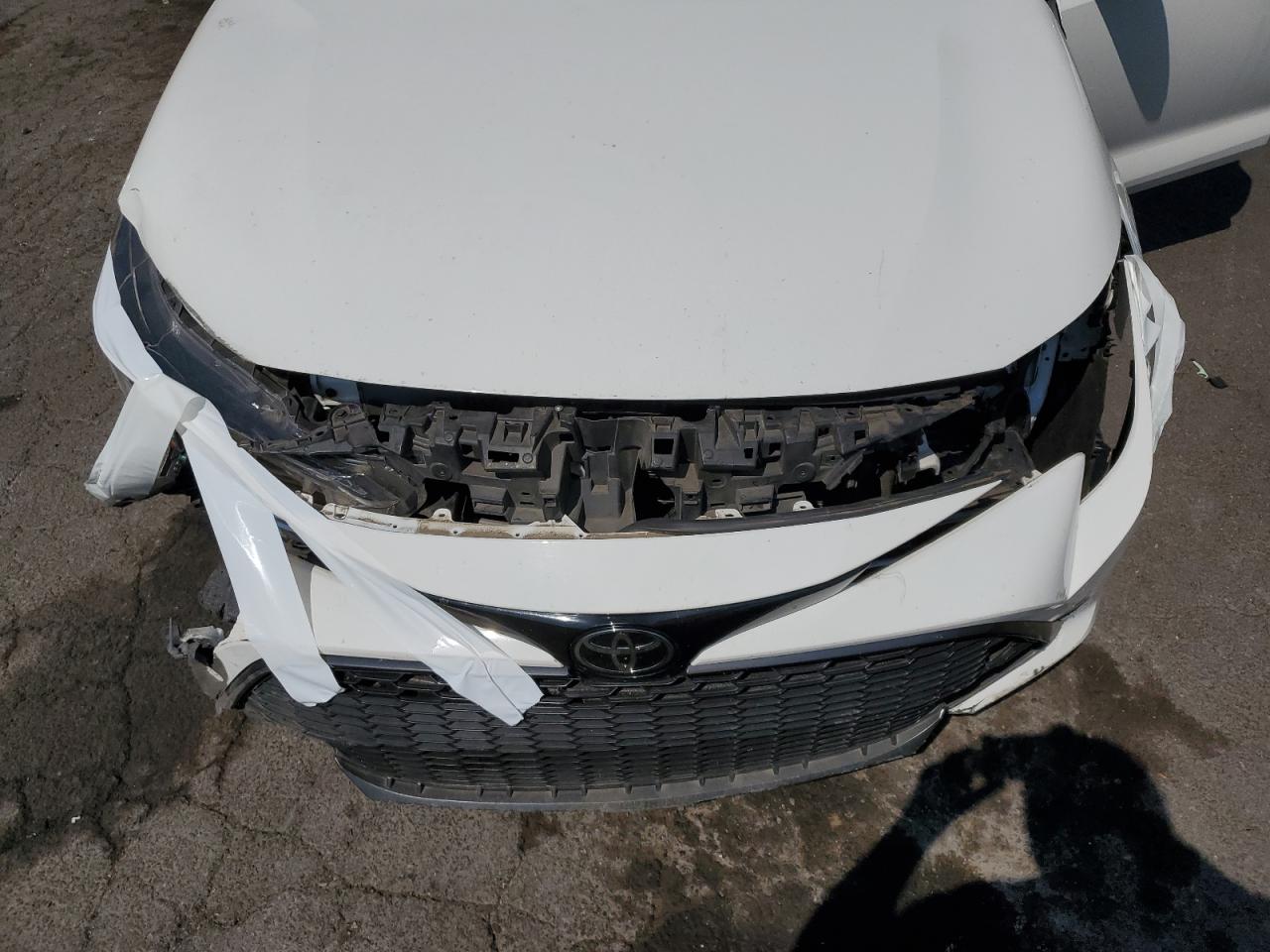 2021 Toyota Corolla VIN JTND4MBE3M3106271 Copart auction photo, all over / undercarriage damage thumbnail 12