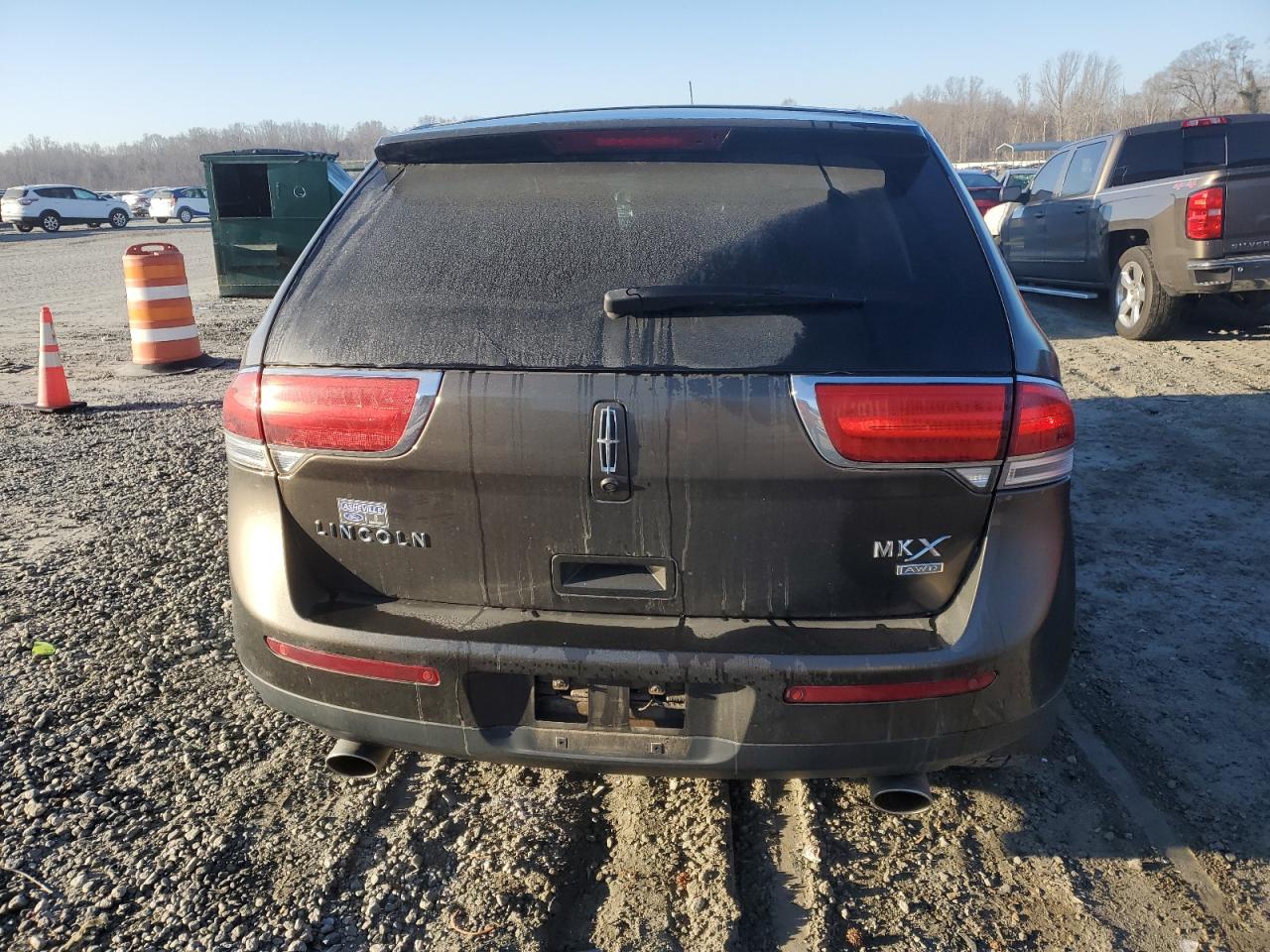 2011 Lincoln MKX VIN 2LMDJ8JK0BBJ16815 Copart auction photo, front end damage thumbnail 6