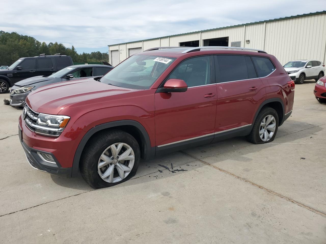 2018 Volkswagen Atlas VIN 1V2MR2CA5JC510379