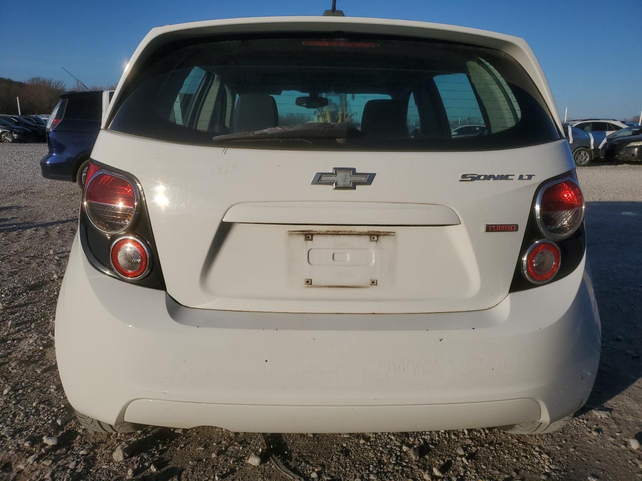 2016 Chevrolet Sonic VIN 1G1JC6SB3G4110775 Copart auction photo, front end damage thumbnail 6