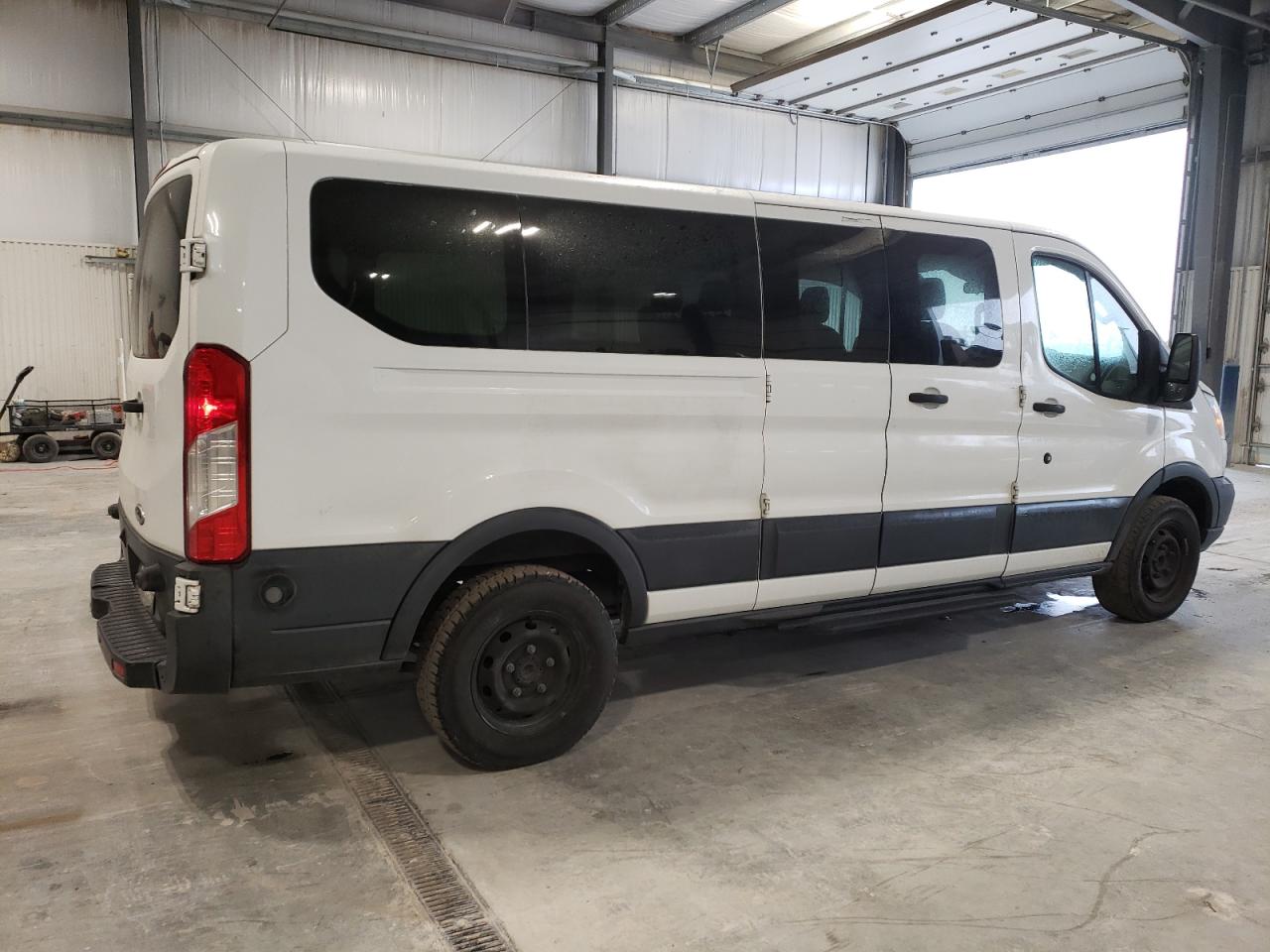 2016 Ford Transit VIN 1FBZX2ZM8GKA41953 Copart auction photo, side / rear end damage thumbnail 3