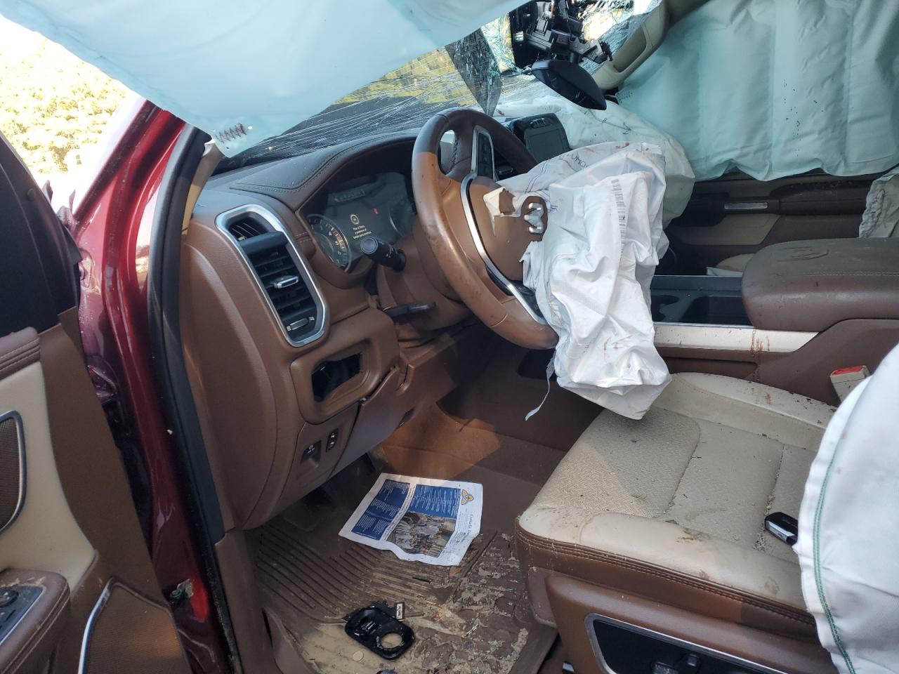 2019 RAM 1500 VIN 1C6RRERT5KN615924 Copart auction photo, all over damage thumbnail 7