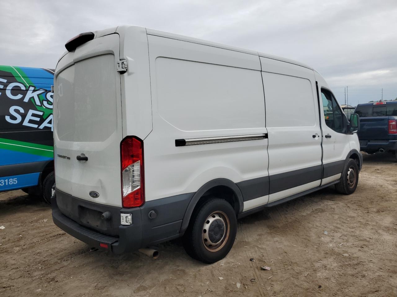 2021 Ford Transit VIN 1FTBR1C87MKA02229 Copart auction photo, water/flood damage thumbnail 3