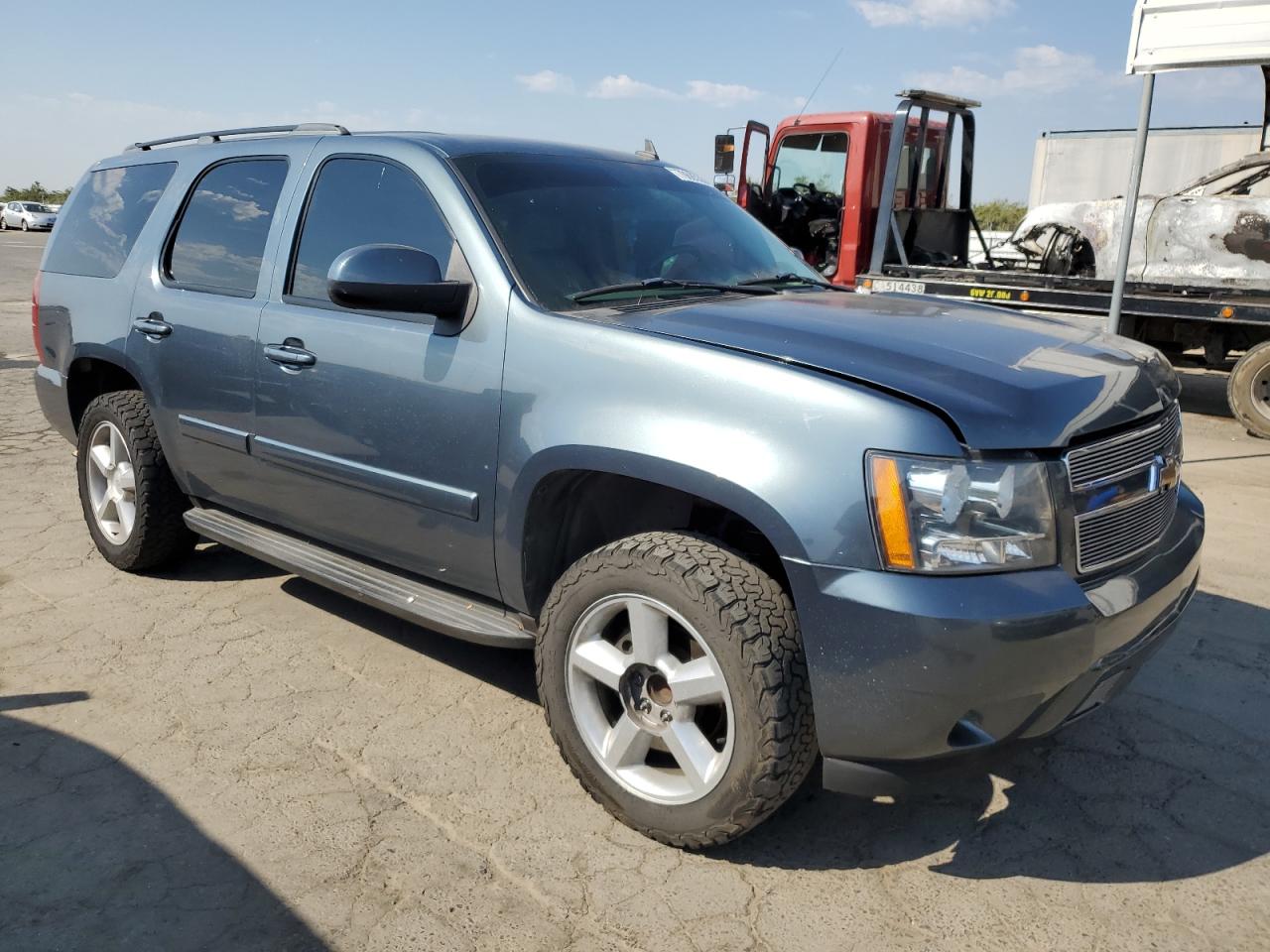 2008 Chevrolet Tahoe VIN 1GNFC13048R190421 Copart auction photo, rear end damage thumbnail 4