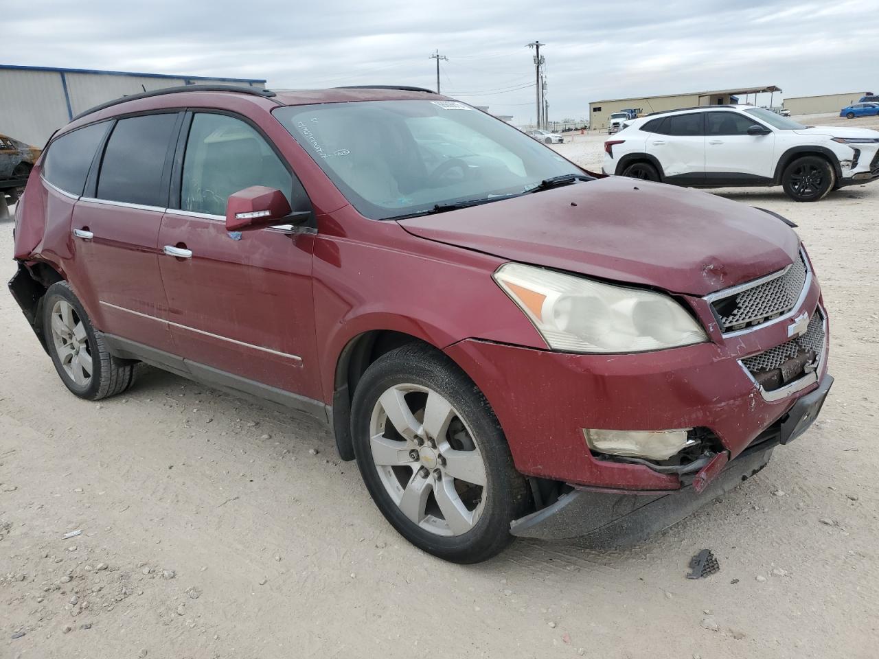 2010 Chevrolet Traverse VIN 1GNLRHED0AS138969 Copart auction photo, all over / minor dent/scratches damage thumbnail 4