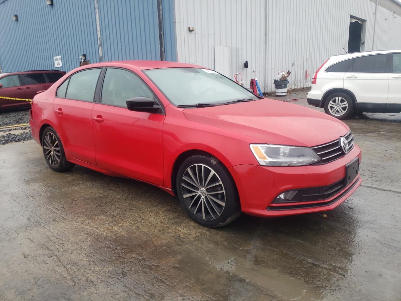 2016 Volkswagen Jetta VIN 3VWD17AJ4GM295333 Copart auction photo, rear end / side damage thumbnail 4