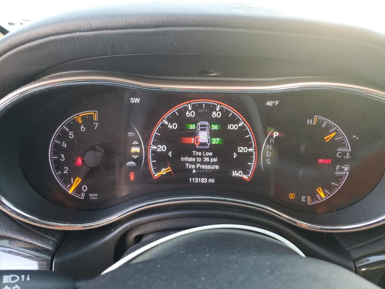 2014 Jeep Grand Cherokee VIN 1C4RJFCT2EC337580 Copart auction photo, side / rear end damage thumbnail 9
