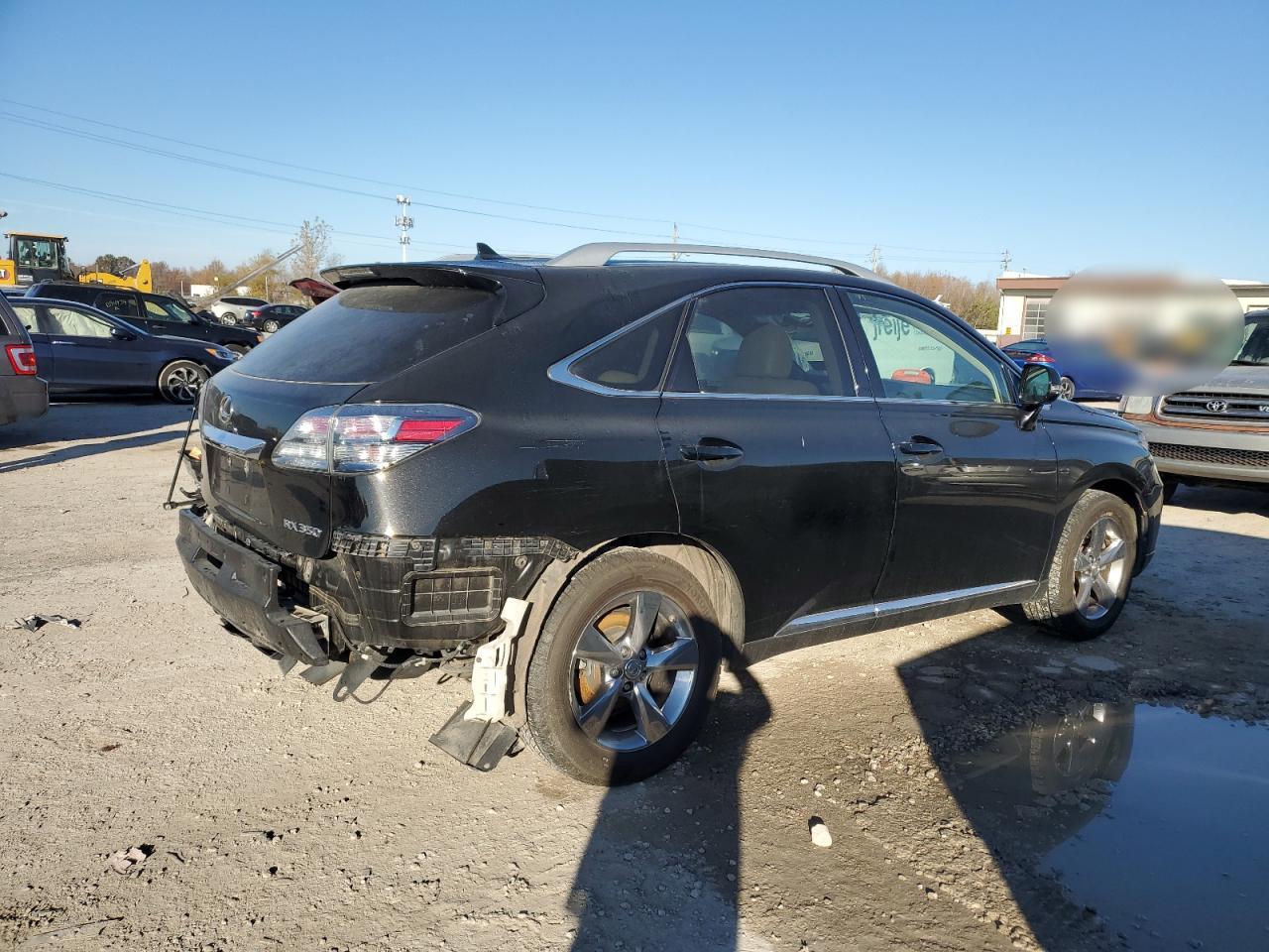 2012 Lexus RX VIN 2T2BK1BAXCC147818 Copart auction photo, mechanical / rear end damage thumbnail 3