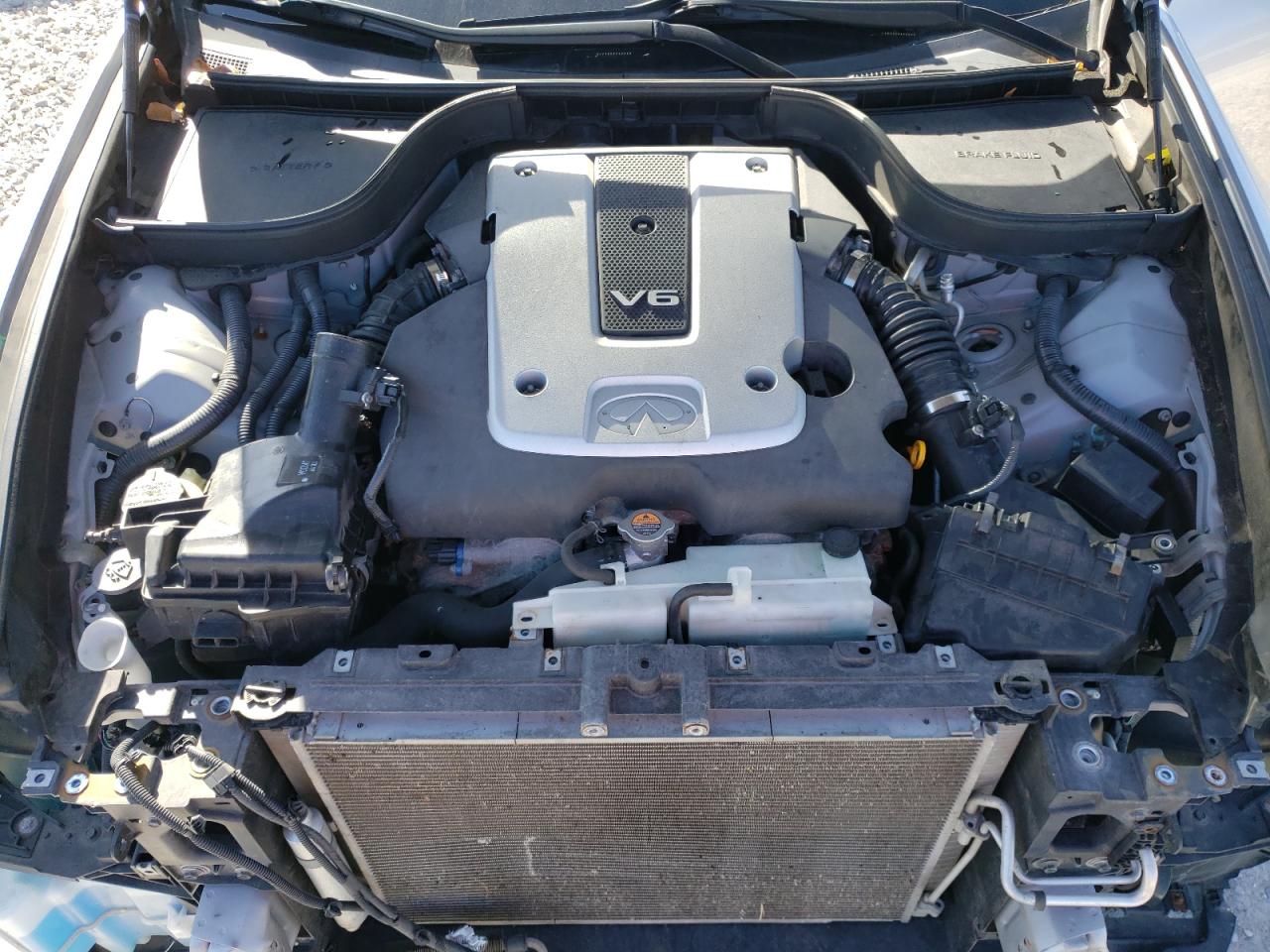 2012 Infiniti G VIN JN1DV6AR8CM861817 Copart auction photo, front end damage thumbnail 12