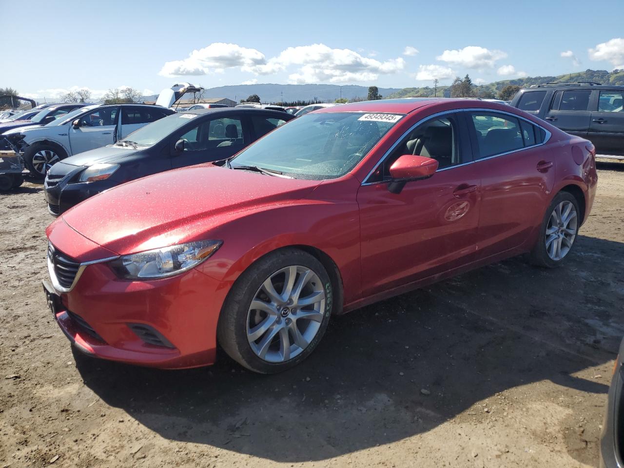2016 Mazda 6 VIN JM1GJ1V53G1403237 - Copart auction photo